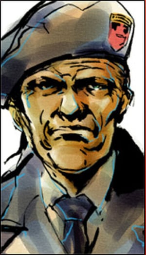 This is the Avatar Image for the Colonel Roy Campbell from MGS 1 AI Voice and Text to Speech Generator